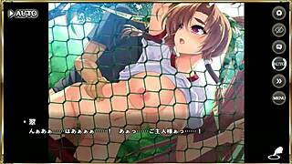 japanese hentai scene with ma chao in wild gym action. erotic anime unfolds with steamy moves