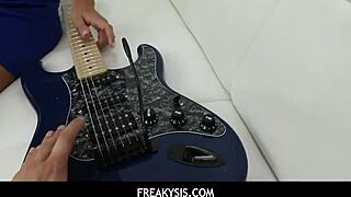 in freakysis, the tiny 18+ clit pierced stepsister ally tate gets fucked by her stepbrother