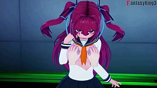 i'm watching shinmai maou ntr testament 2 bully weakness part3, it's so emotional with all the fantasy errors, full movie on ptrn fantasyking3