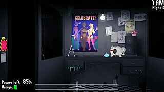 five nights at fuzzboobs hentai game pornplay ep 6 these horny animatronics want to drain my cock empty