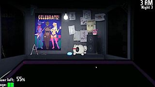 five nights at fuzzboobs hentai game pornplay ep 6 these horny animatronics want to drain my cock empty