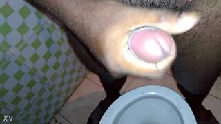 I masturbate with a monster cock leading to cumshot