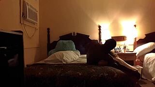 Sucking that big black cock feels so intense