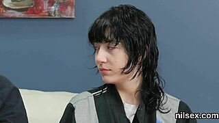 Wacky sweetie is brought into ass hole madhouse for awkward therapy