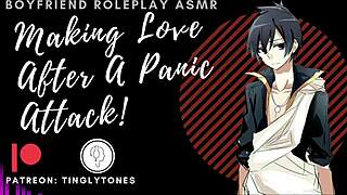 I felt so close making love after that intense boyfriend roleplay in ASMR audio for M4F.