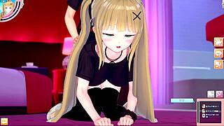 Feel the passion in this 3D hentai with big tits gal Eleanor in various positions