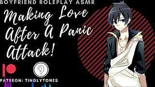 I felt so close making love after that intense boyfriend roleplay in ASMR audio for M4F.