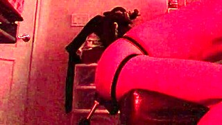 Chastity fags getting fucked by a machine, so intense!