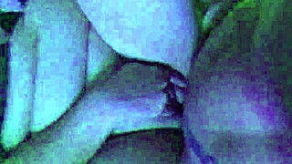 Neon Sex Featuring Mature Redhead Milf With Big Cock