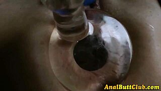 heeled fat assed woman masturbates with toys in high definition.