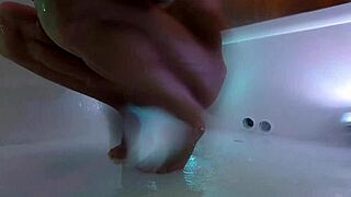 Hot Kendra Cole Masturbates in the Shower Alone