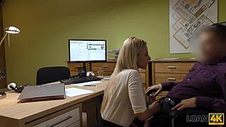 That stunning blonde teen 18+ gets away with sex for cash in casting