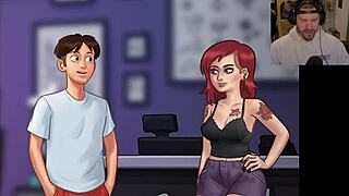 i spent all my savings on summertime saga pictures 😍