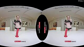 realitylovers vr blonde takes a wild joyride with toys and fingering