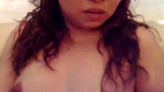 mature woman tries vibrator for first time masturbation