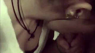 Blonde couple with monster cock fucks prostitute hardcore.