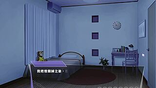 ep7 happy couple room - wearing black lace lingerie to arouse sexual desire, dynamic plus static and two kinds of ejaculation