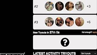 Shredded Underwear Model Feels Intense Pleasure In Cum Shower