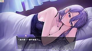 ep7 happy couple room - wearing black lace lingerie to arouse sexual desire, dynamic plus static and two kinds of ejaculation