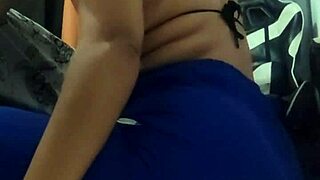 alone at home with my stepaunt, chatting casually