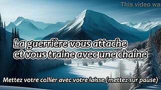 General Esdeath guides you in hentai joi femdom quickshot foot fetish