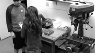 Couple gets horny and fucks hardcore at the office 😏