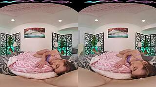 Vr Allure Brunette Masturbates With Toys In Wet Pov Reality