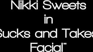 Petite Nikki Sucks Big Dick For Facial