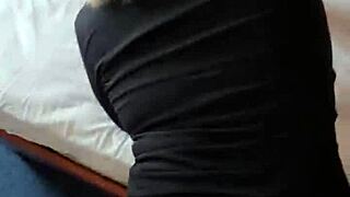 i convinced my stepsister to let me fuck her big ass in doggystyle