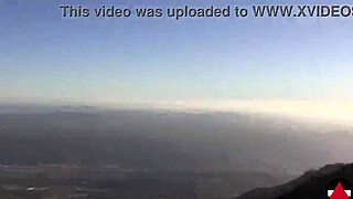 that booty mountain hike looks fun with the athletic blonde in nature.