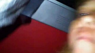 Latina BBW Sucks Big Black Cock with Blonde Masturbation