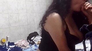 After the Party, She Sucks and Takes It Deep!