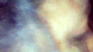 Rubbing pussy before both holes fucked!