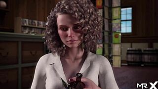 Treasureofnadia hentai mommy takes cum in mouth and anal creampie.