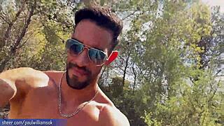 I left my clothes behind and walked fully naked until masturbating on the road