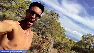 I left my clothes behind and walked fully naked until masturbating on the road