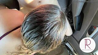 College couple caught sucking in car! 😱