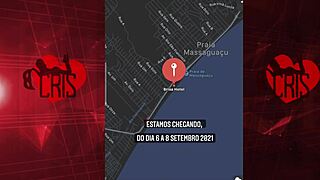 is cristina almeida fucking her african fan in the abandoned mansion by the sea?