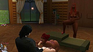 i joined a threesome with brunettes sucking cock