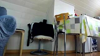 i'm having naughty playtime with dildo and squirts.