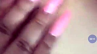 I Watch Sexy Girl Touch Her Big Tits During Massage