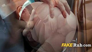 Big Ass Czech Milf Teases DMV Guy in Car Outdoors