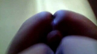 Latina Friend Visits and Gets Anal Creampie in Bent Over Doggystyle