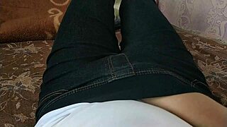 milf mommy masturbates with toys and handjob until orgasm