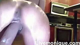 Livemonique's Dirty Anal Webcam Show