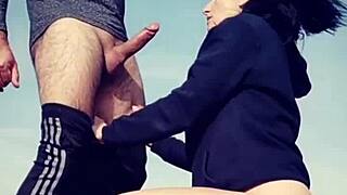 Blowjob And Doggy Style On The Road