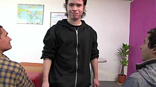 Teacher engages in hardcore sex with Colombian Juan Rico who cums without erection