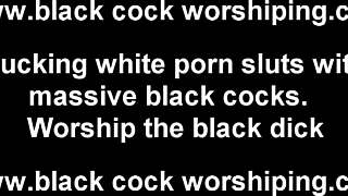 Big black cock makes me wetter than anything