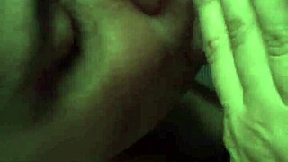 Hot Blowjob After Work Leaves Mouth Full of Cum