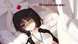 Kurumi feet femdom edging hentai joi